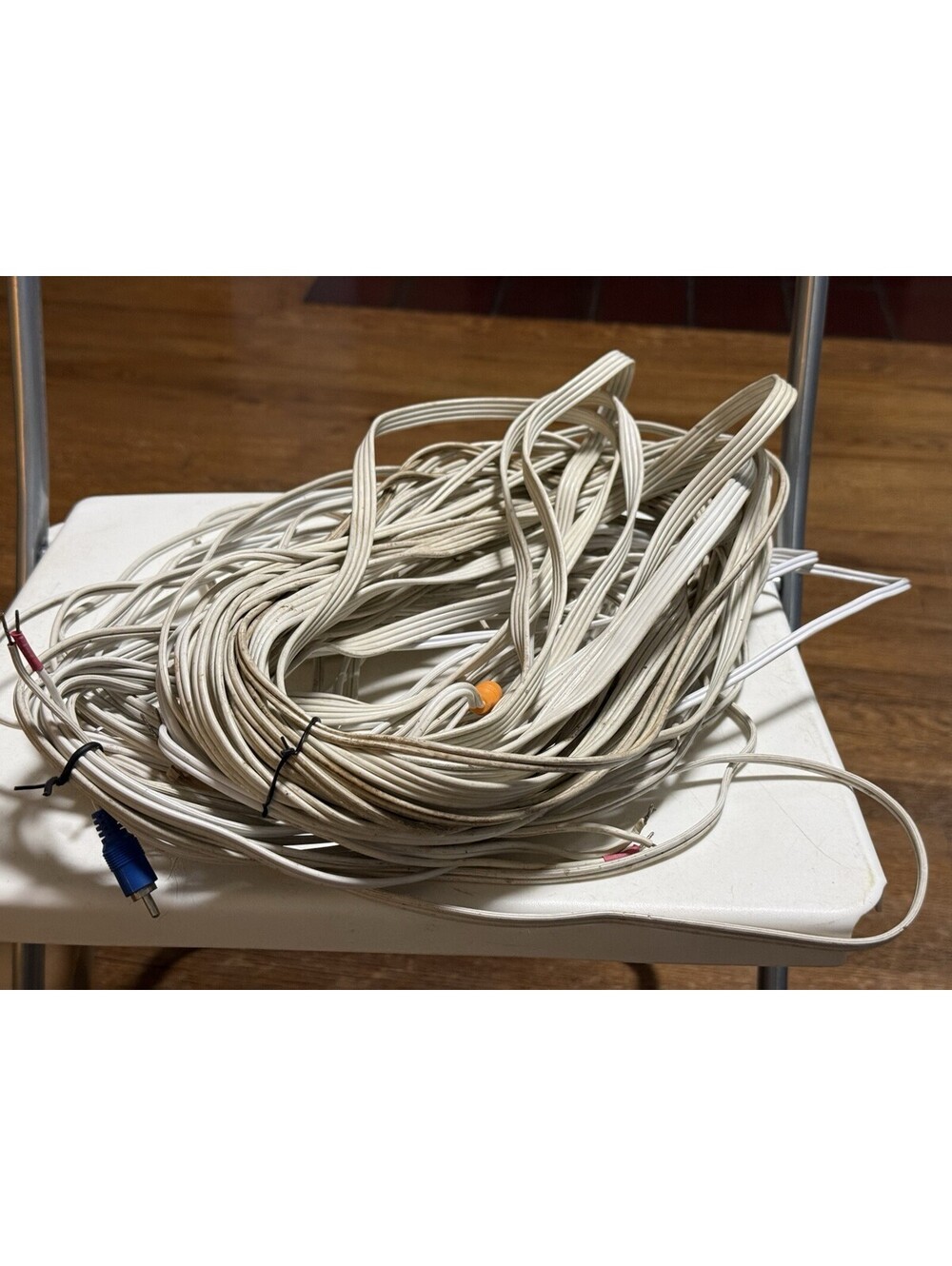 5 X Genuine Bose Lifestyle Acoustimass Cables White  3  20x FT 2 50 FT Used